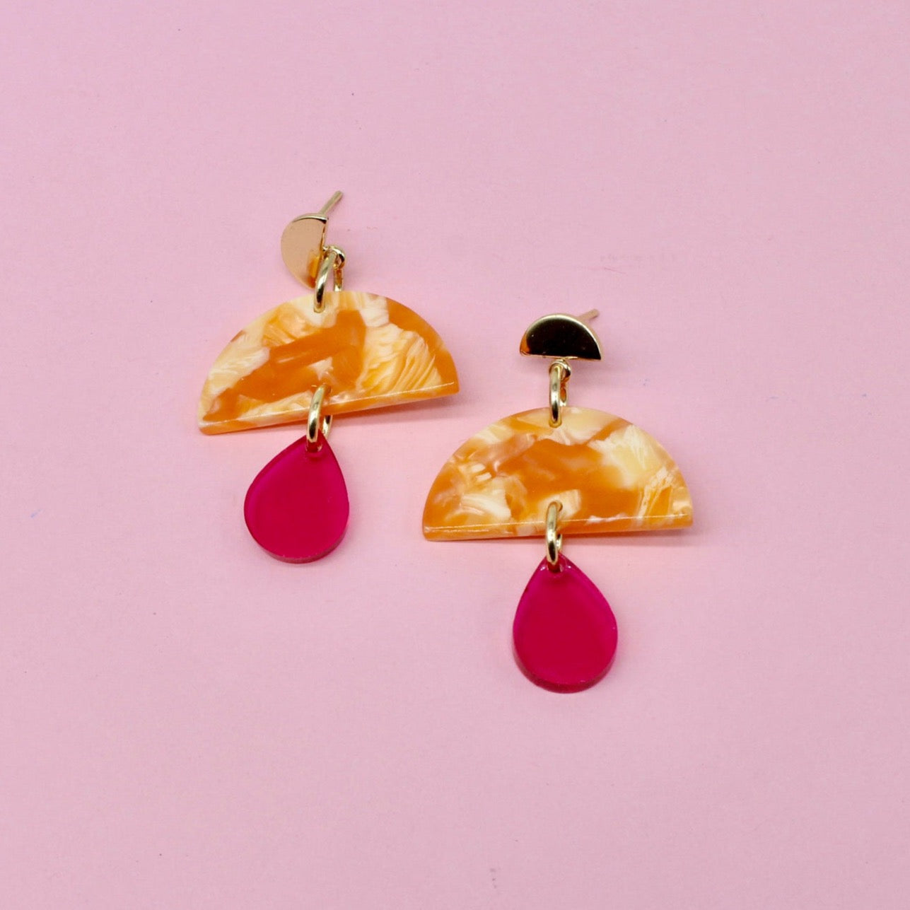 Autumn Sunset Vivianna Dangle Earrings